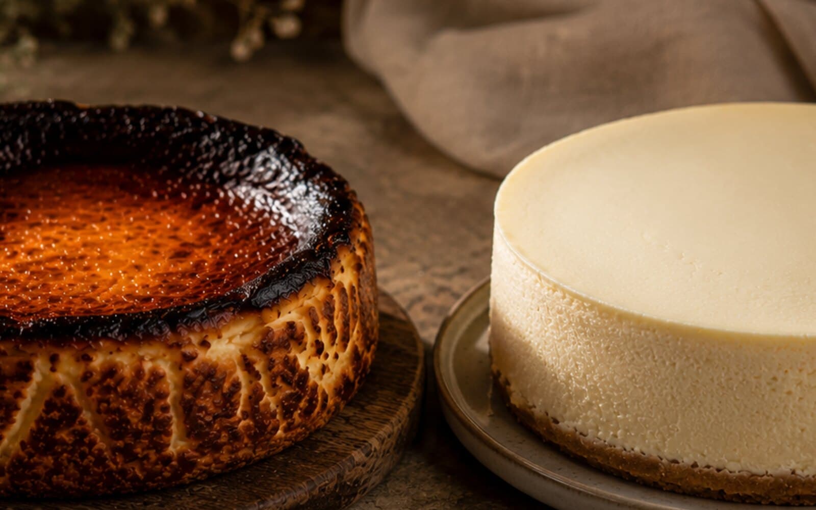 Tarta vasca vs. cheesecake americana: ¿en qué se diferencian? — Quexo
